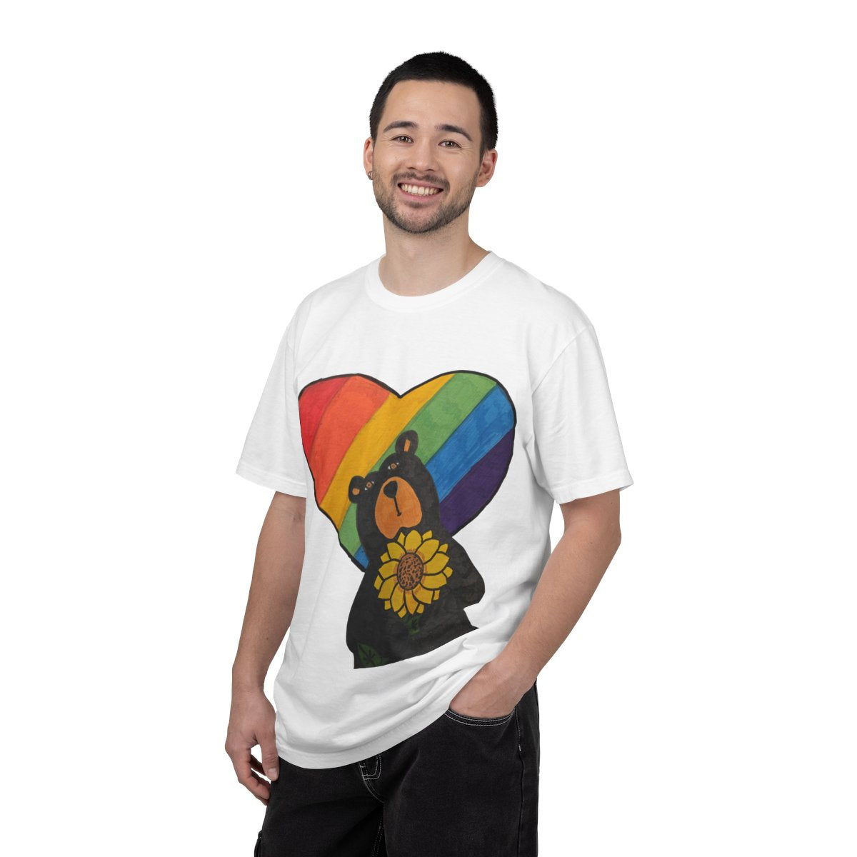 Sunshine | Sunflower Pride Unisex Softstyle T-Shirt — Whimsy Grr