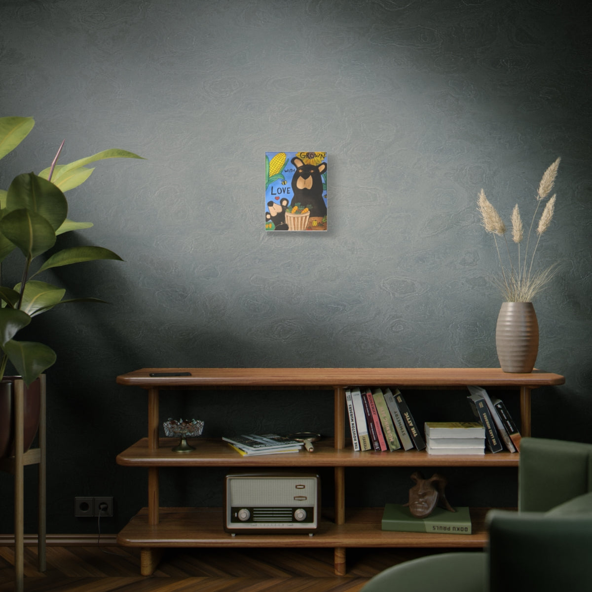 Grown with Love Matte Canvas Art — PopPops & Pookie | Whimsy Grr