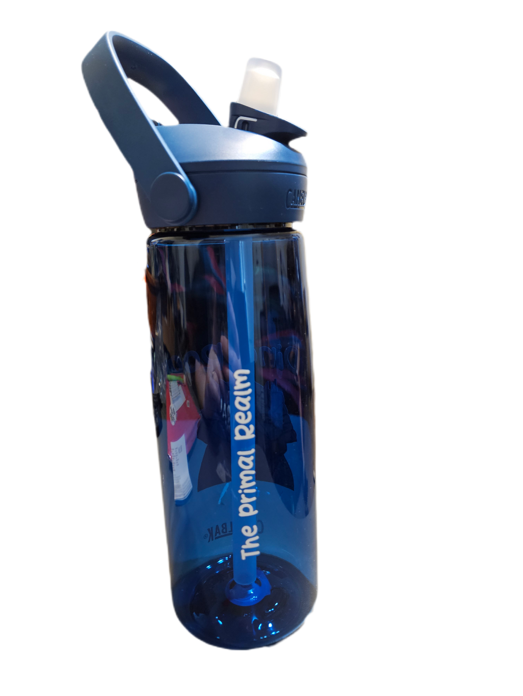 Dino Roar | Cera the Triceratops 25oz Flip Straw Bottle — Reusable Tritan® Renew Water Bottle