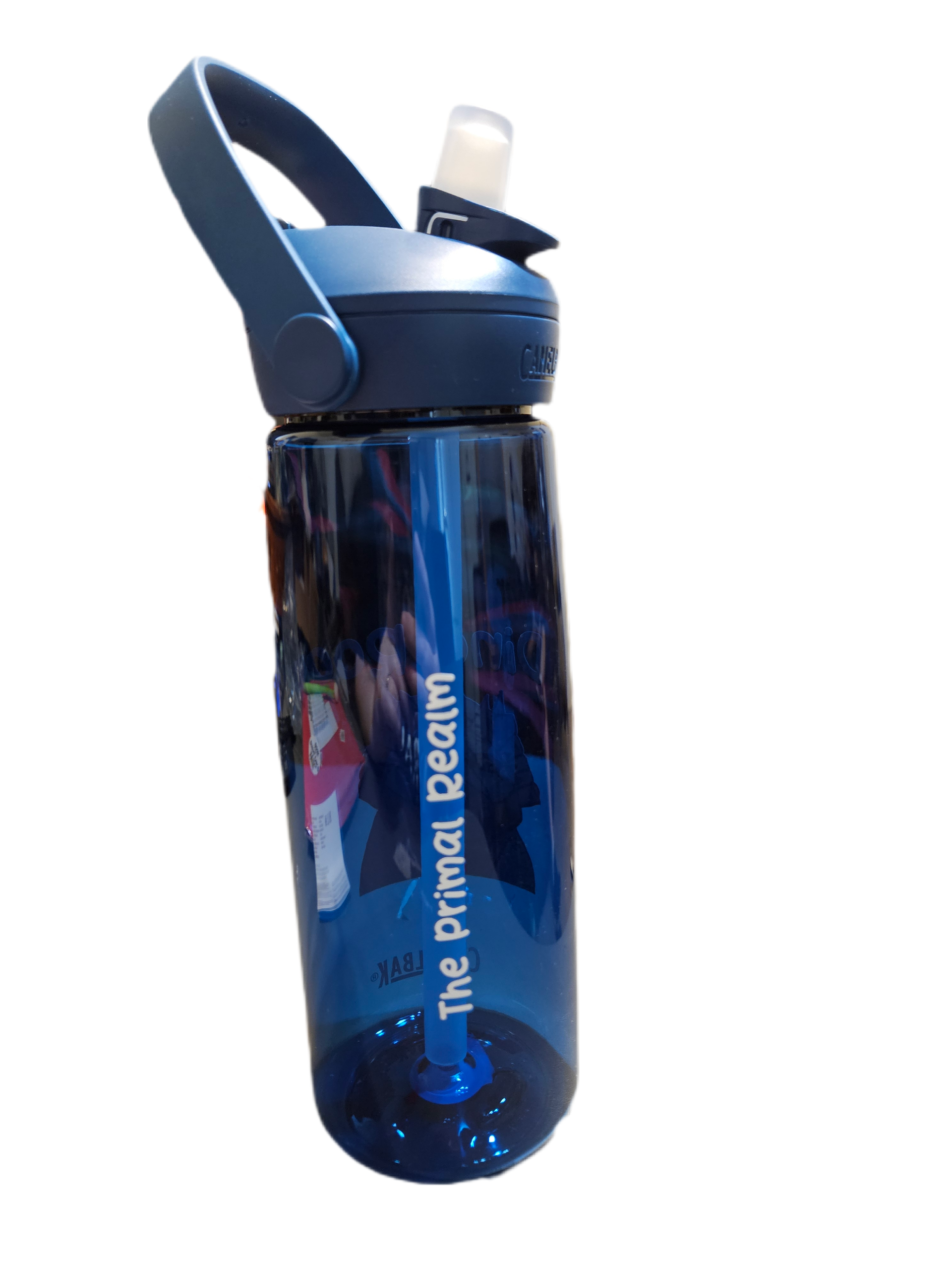 Dino Roar | Cera the Triceratops 25oz Flip Straw Bottle — Reusable Tritan® Renew Water Bottle