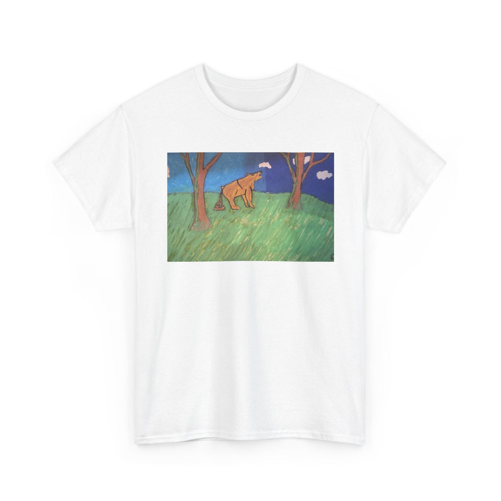 Whimsy Grr | Bear in the Woods Unisex Heavy Cotton Tee