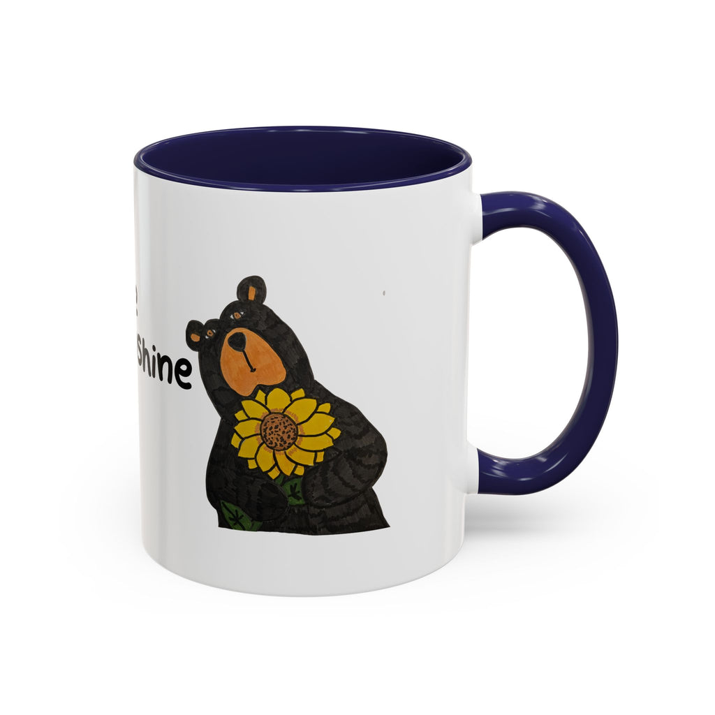 Sunshine | You Are My Sunshine Bear Accent Mug (11oz & 15oz) — Whimsy Grr