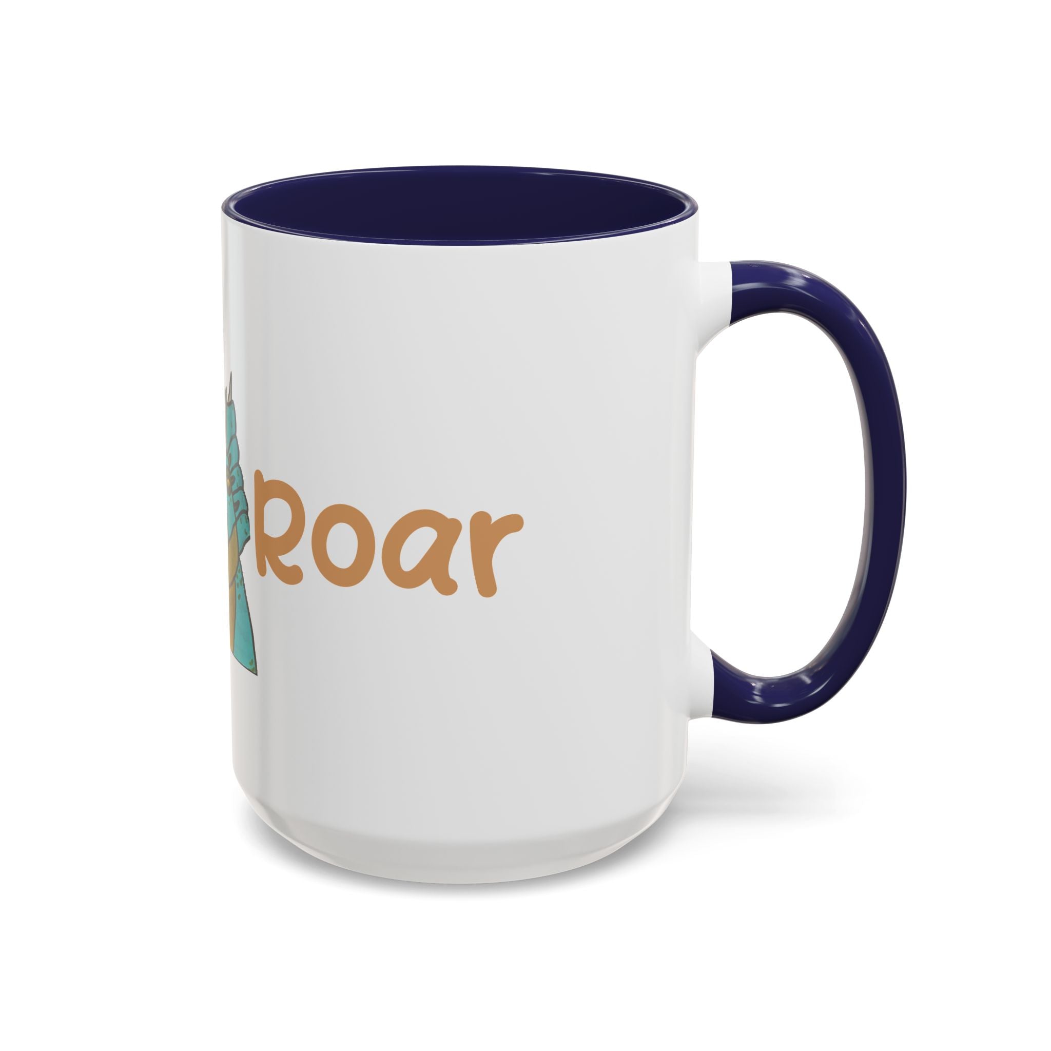 Dino Roar | Cera the Triceratops Accent Mug (11oz & 15oz)