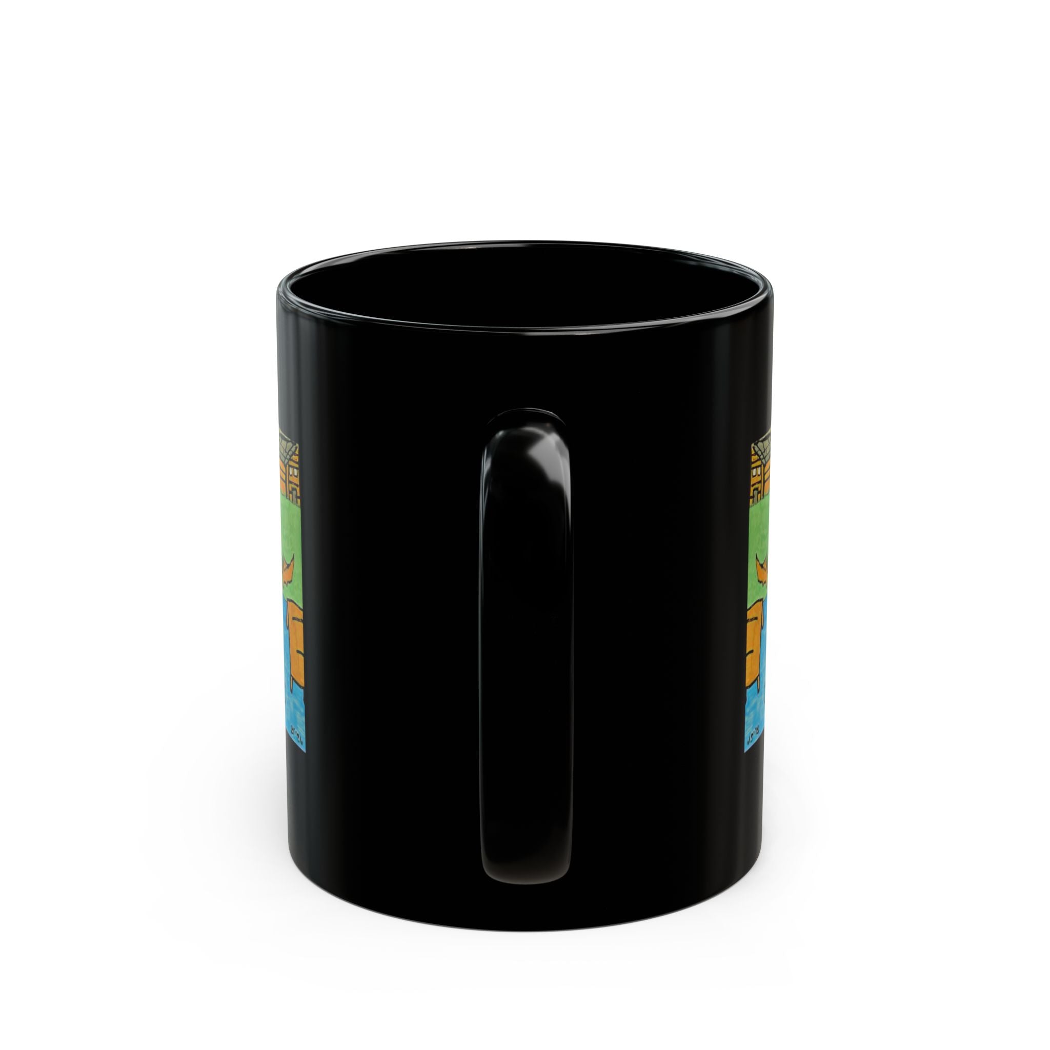 Bugsy Halloween werewolf accent mug 11 & 15oz