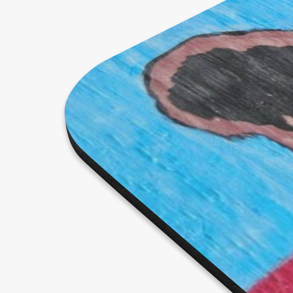Whimsy Grr | Grizz with a Fish Mousepad