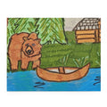 Whimsy Grr | Cabin Bear Puzzle (120, 252, 500-Piece)
