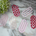 Jumbo Paperclip - Checkered Assortment