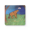 Whimsy Grr | Bear in the Woods Cork Coaster Set