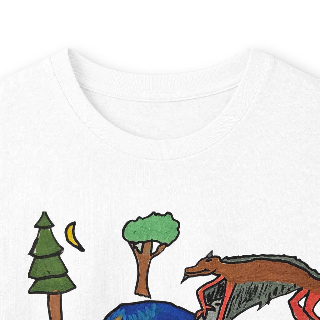 Wyvern Unisex Long Sleeve Tee — Fantasy Dragon Art Long-Sleeve
