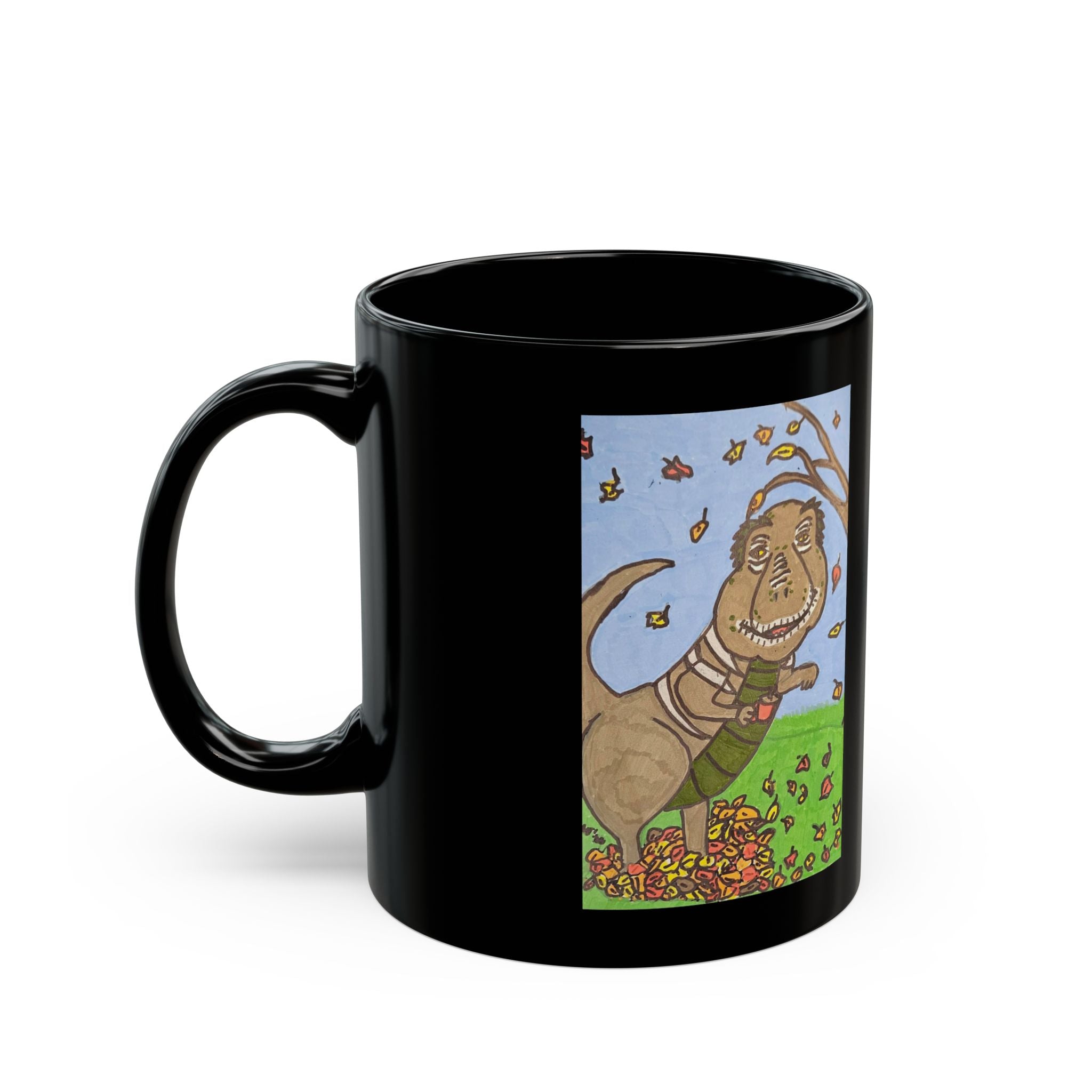 Rexalty Fall Stroll Accent Mug (11oz & 15oz)