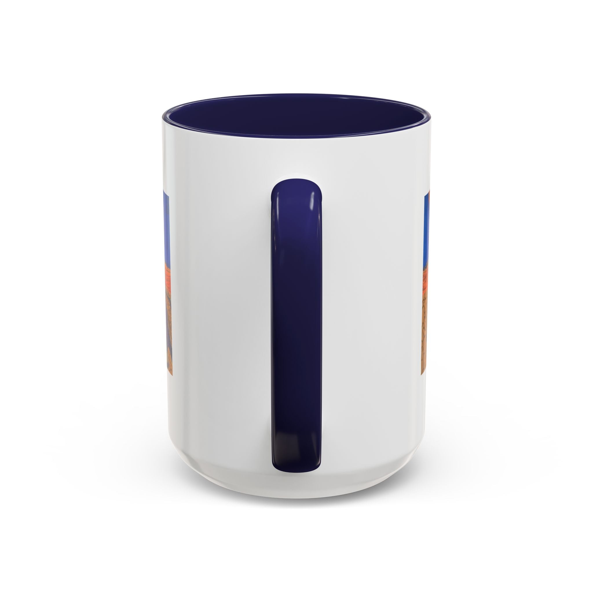 Purple Dragon 11oz Accent Mug — Color Interior Coffee Cup