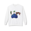 Wyvern Crewneck Sweatshirt — Colorful Fantasy Art Pullover