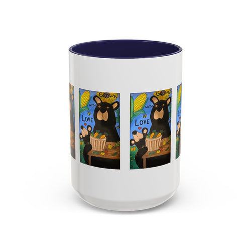 11oz Accent Mug grown with love