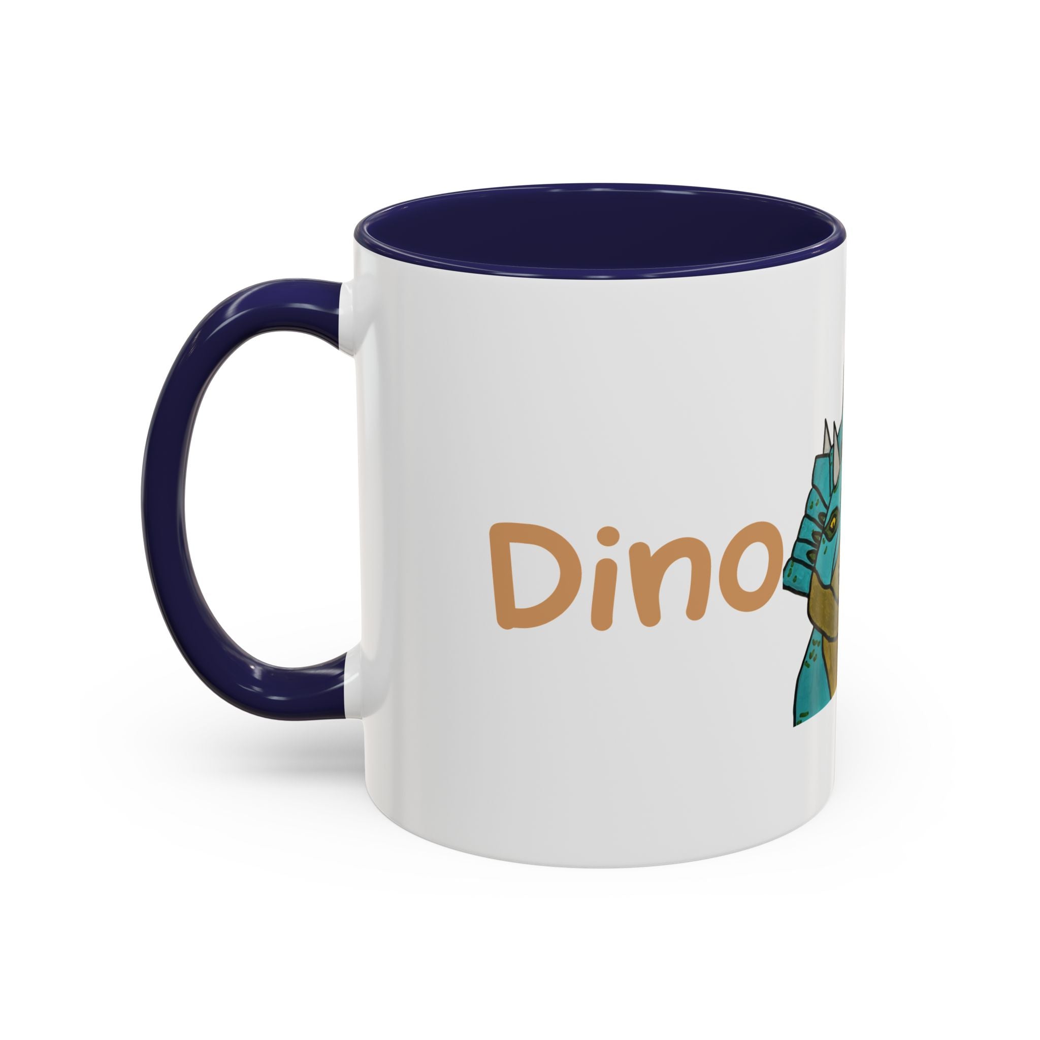 Dino Roar | Cera the Triceratops Accent Mug (11oz & 15oz)