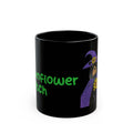 Sunshine Sunflower Witch Halloween accent mug 11 and 15oz