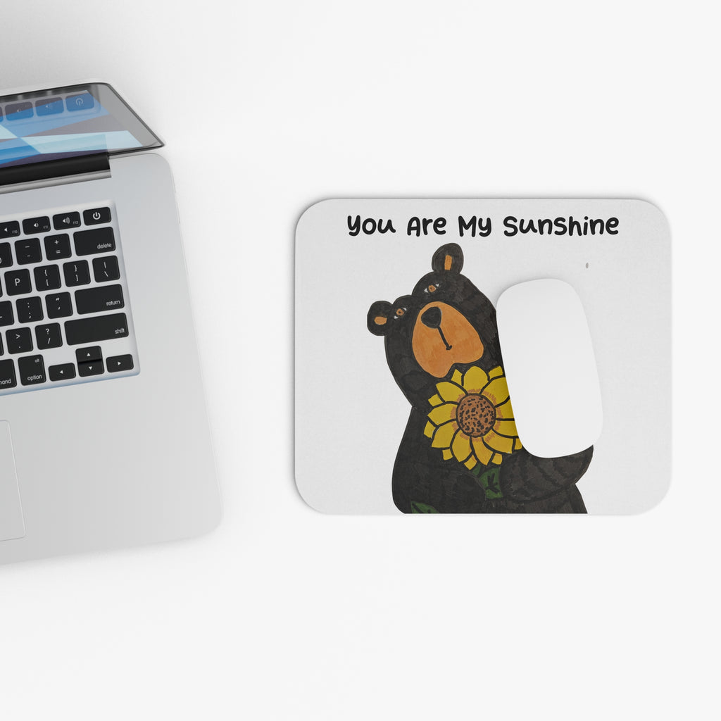 Whimsy Grr | You Are My Sunshine Bear Mousepad