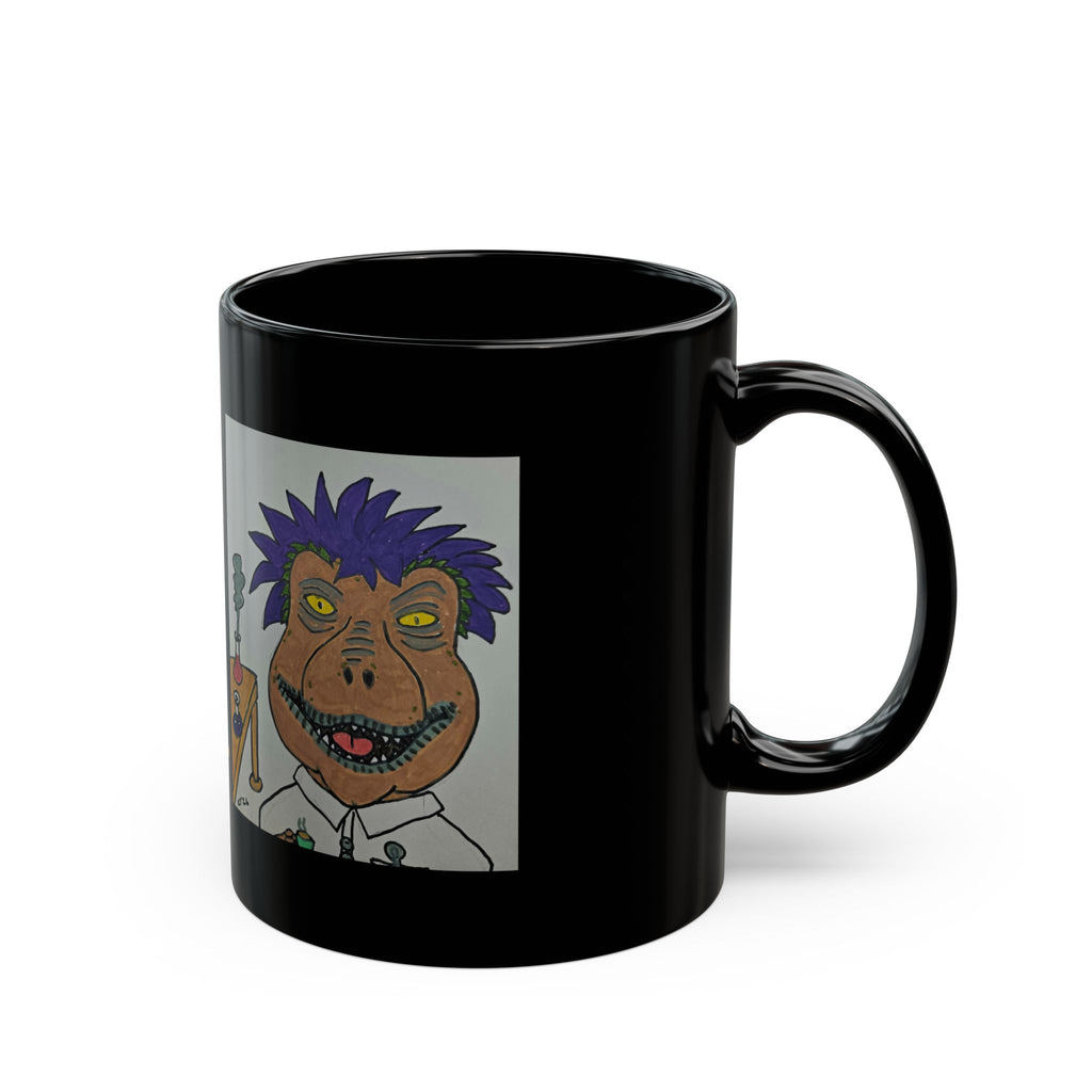 rexalty extinct undead caffeinated halloween accent mug 11 and 15oz