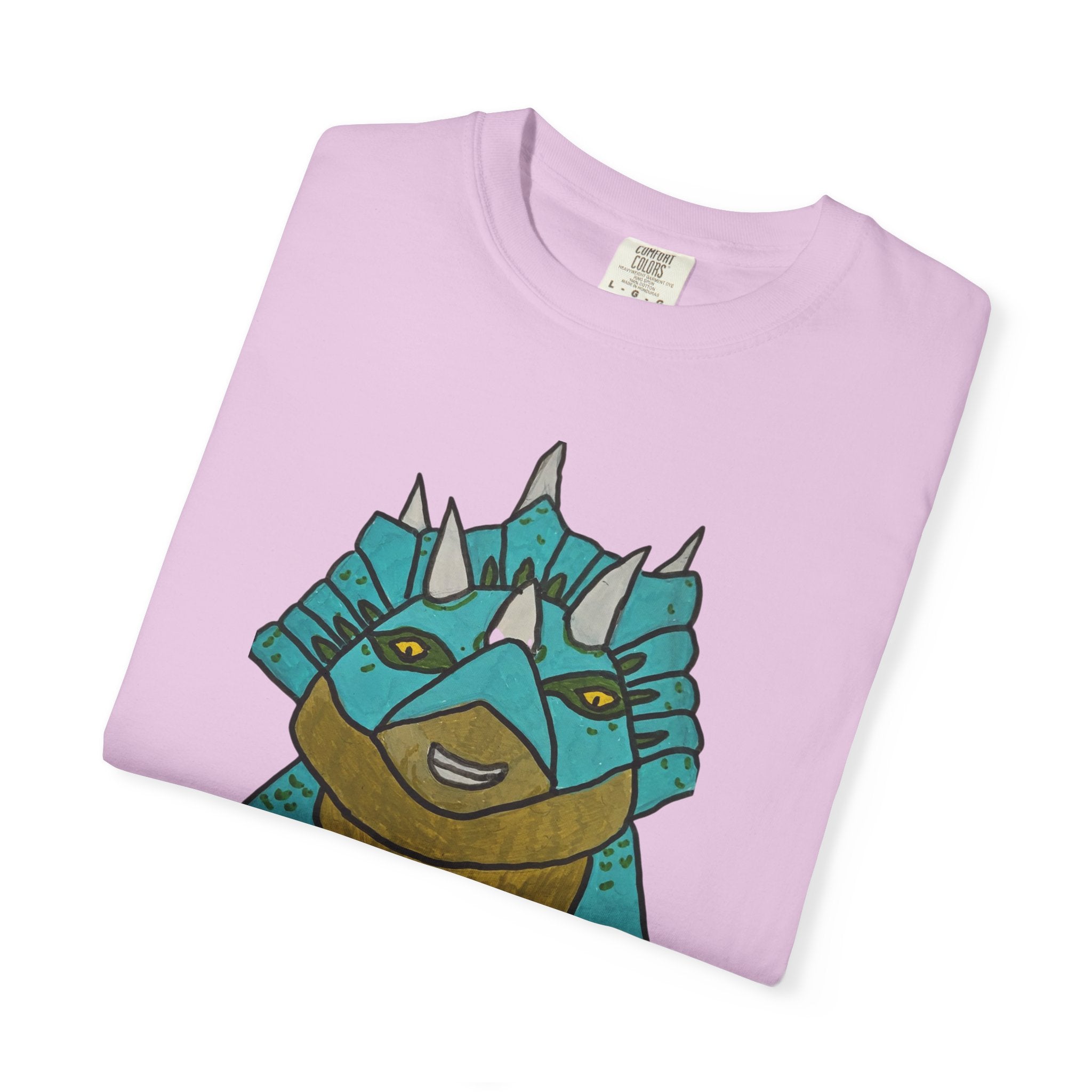 Dino Roar Triceratops Tee | Dinosaur Illustration T-Shirt