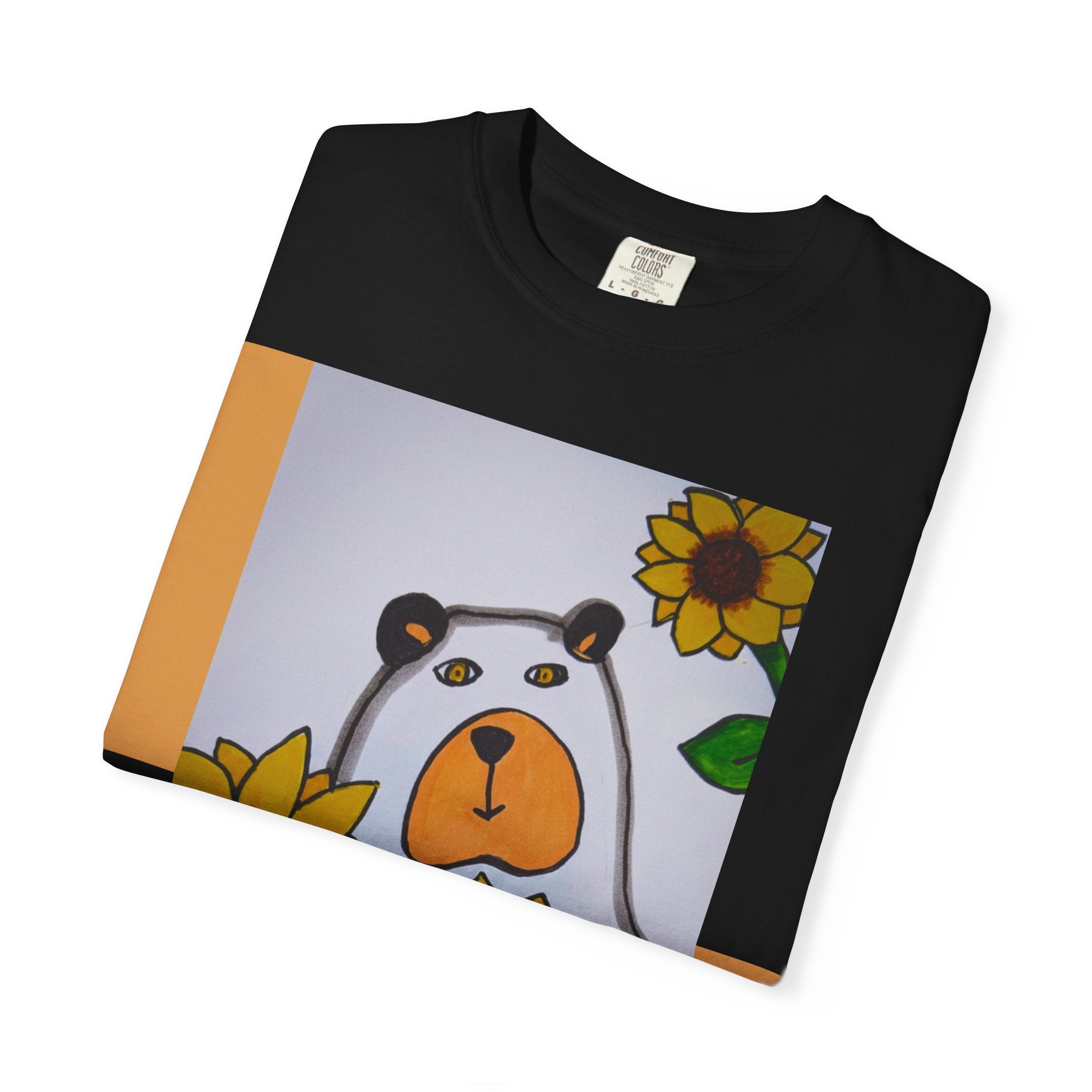 Sunshine Sunflower Ghost Graphic T-Shirt —