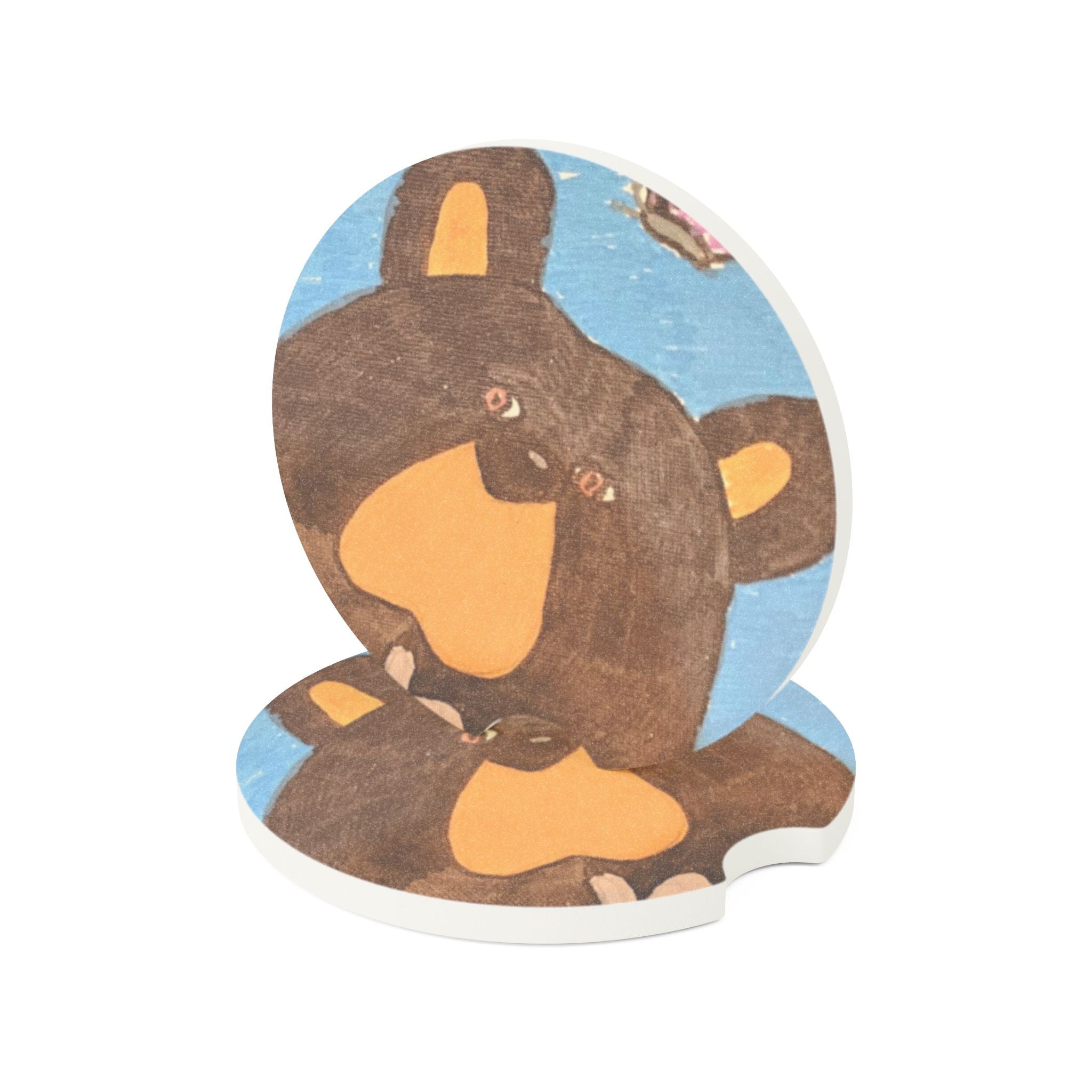 Whimsy Grr | Live Simply Soapstone Car Coaster