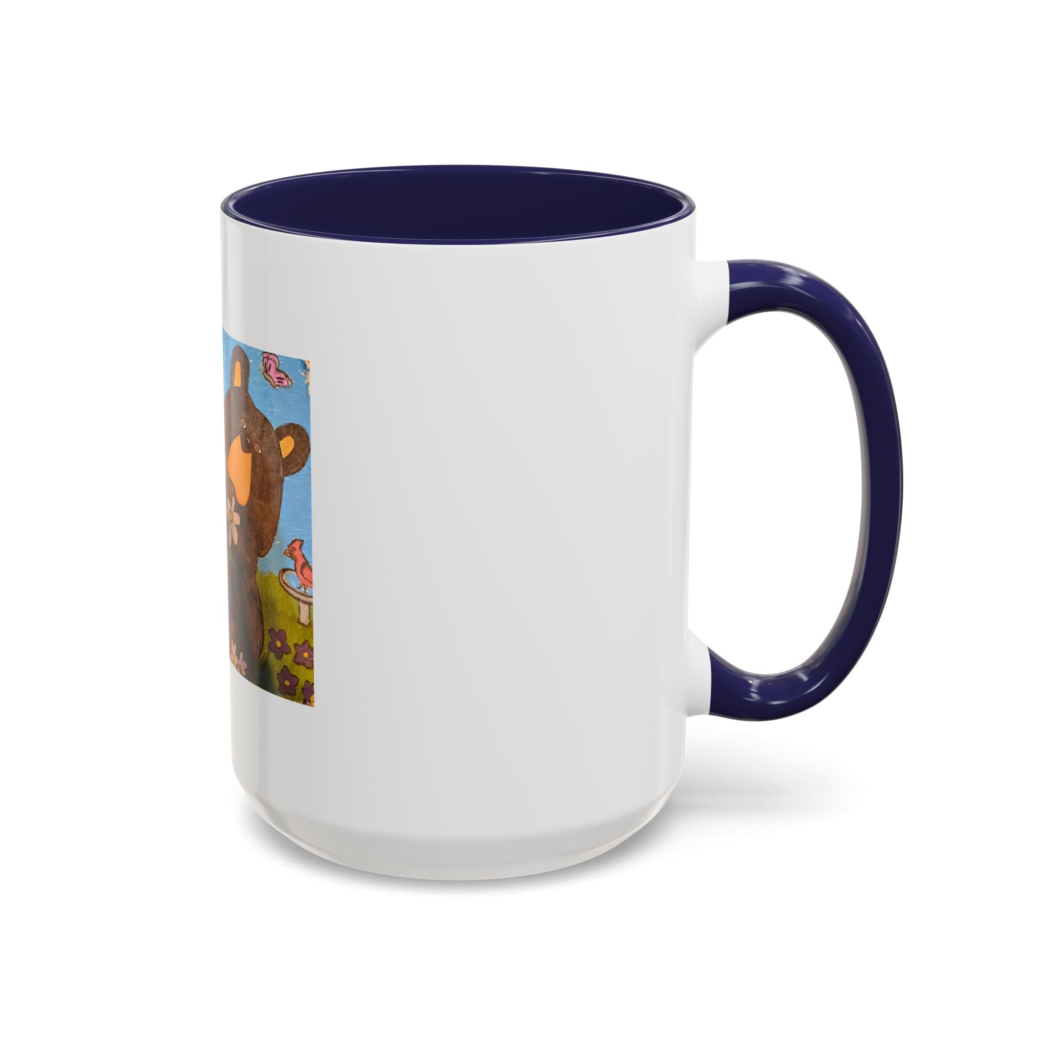 Whimsy Grr | Live Simply Accent Mug — Daisy & Tulip (11oz & 15oz)