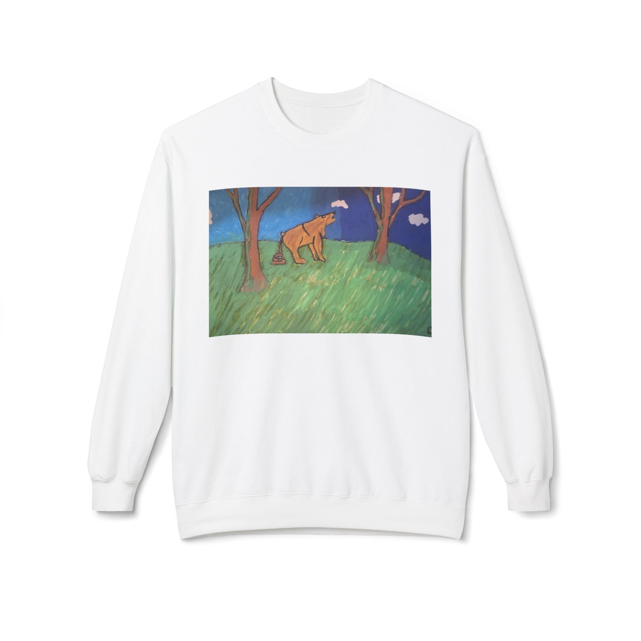 Whimsy Grr | Bear in the Woods Crewneck Sweatshirt