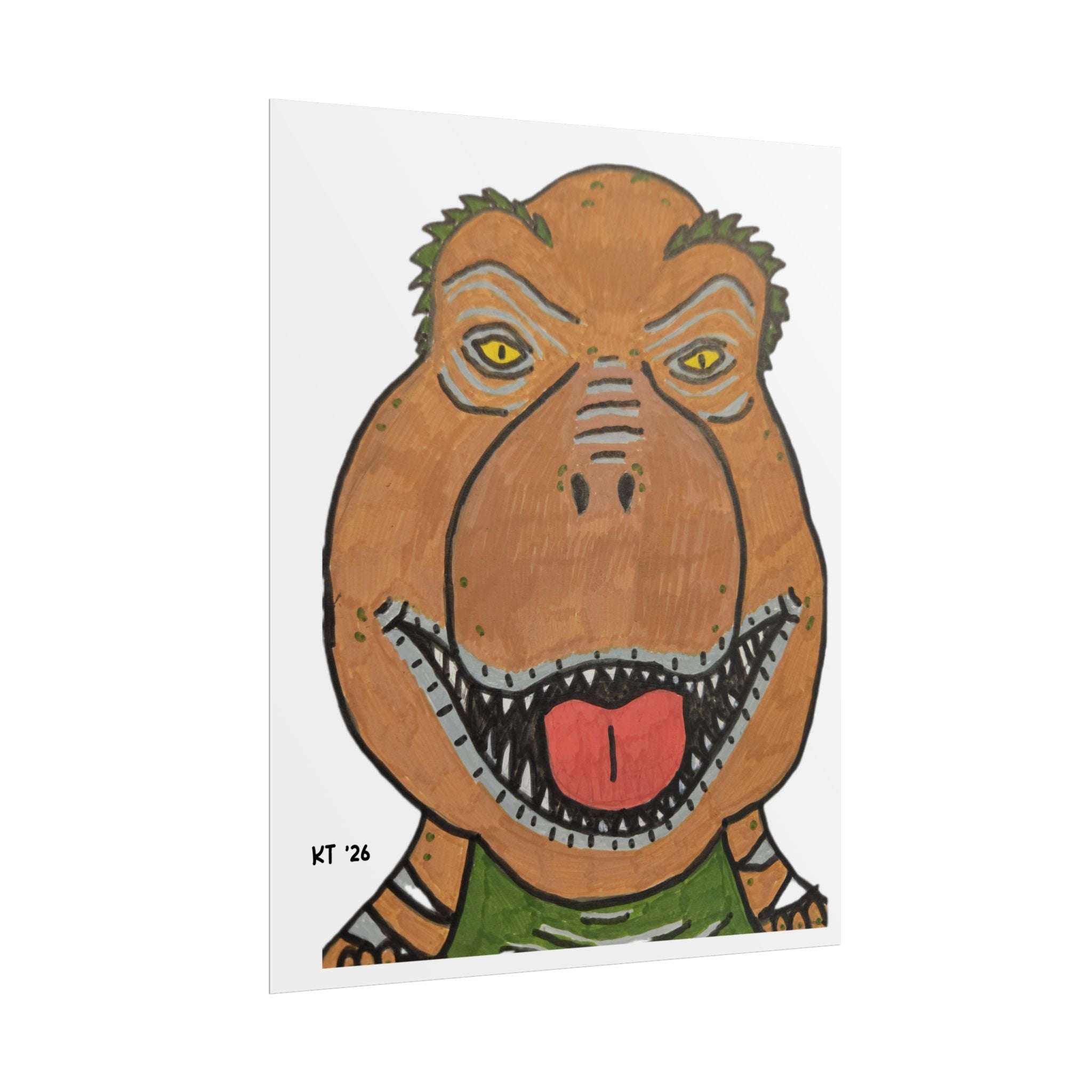 Dino Roar Rolled Posters
