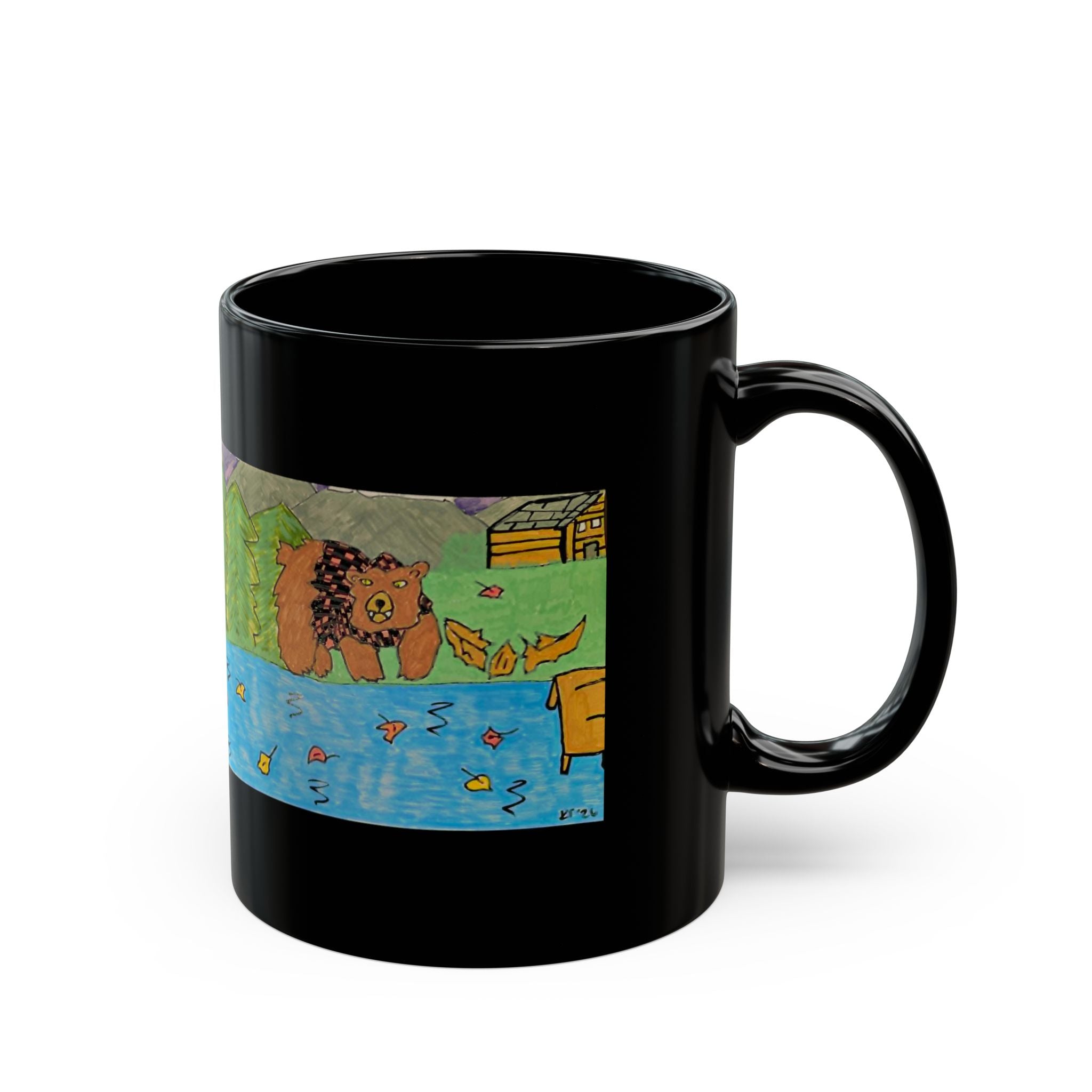 Bugsy Halloween werewolf accent mug 11 & 15oz
