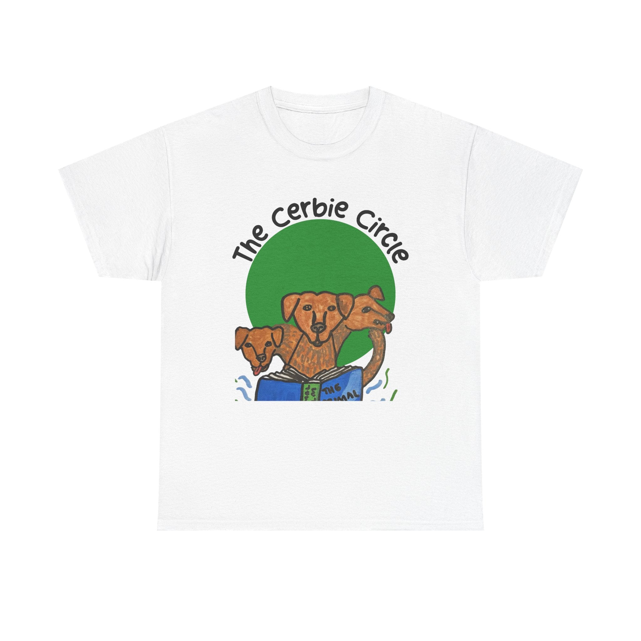 The Cerbie Circle Reading Club T-Shirt — Primal Realm Book Club Tee