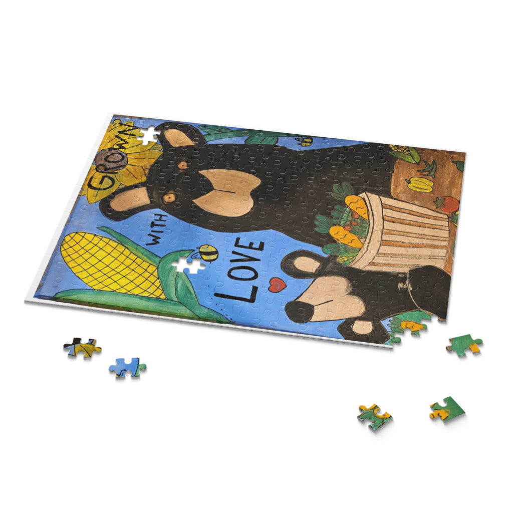 Puzzle — "Grown with Love" Bear Garden Jigsaw (120/252/500 pcs)