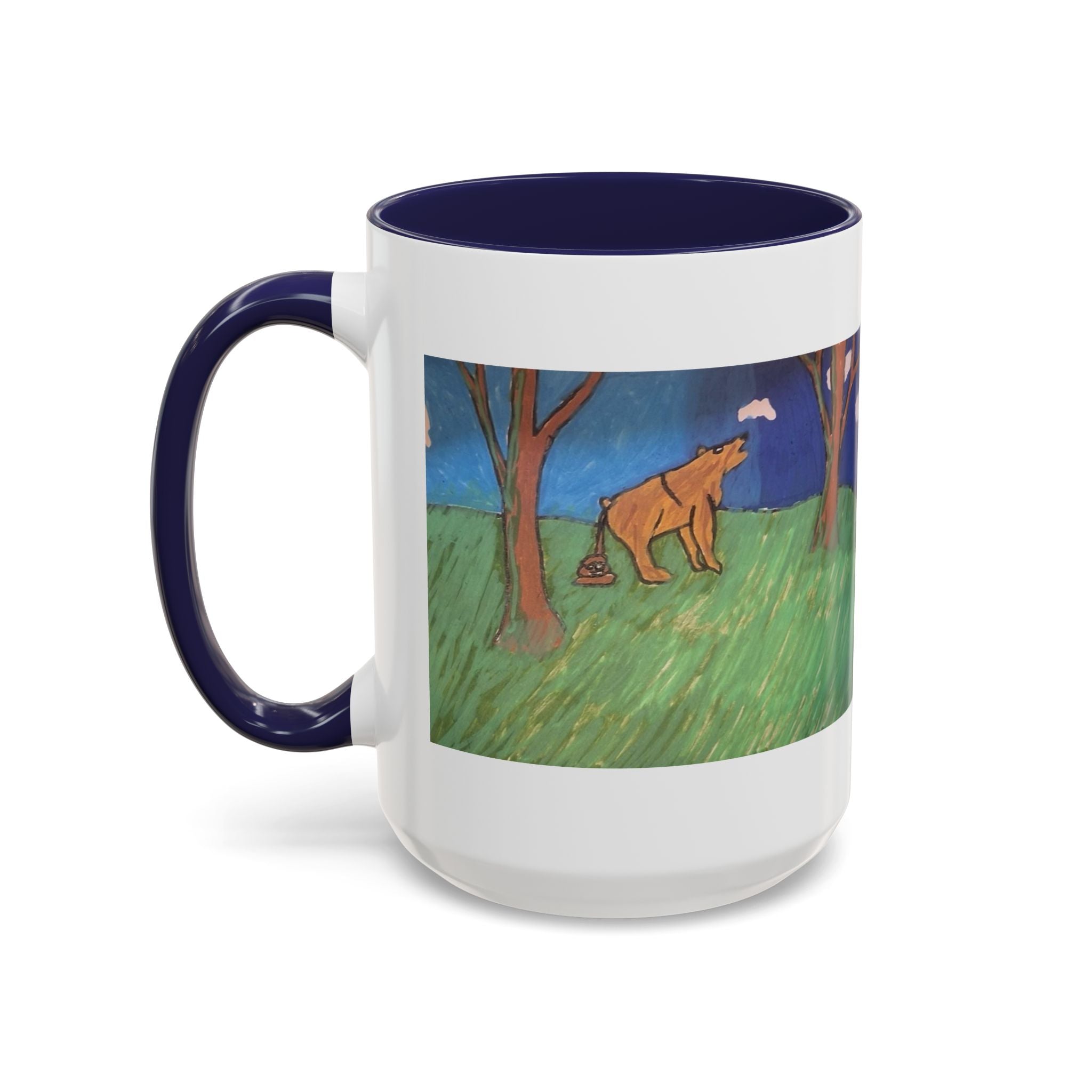 Whimsy Grr | Bear in the Woods 11oz Accent Mug