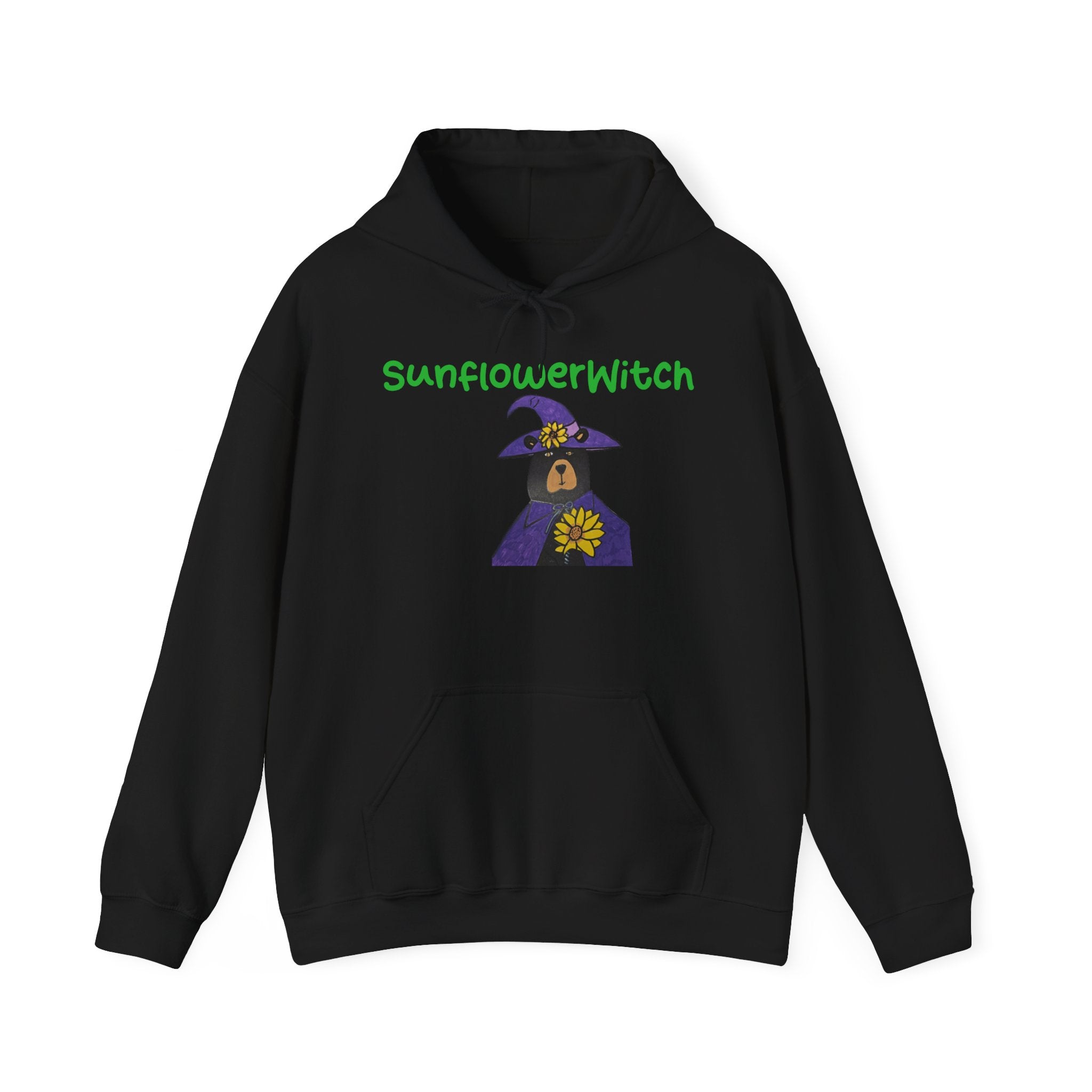 Sunshine Sunflower Witch Sweatshirt