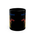Black Ceramic Mug — fantasy puppy hot dragon Coffee Cup (11oz/15oz)