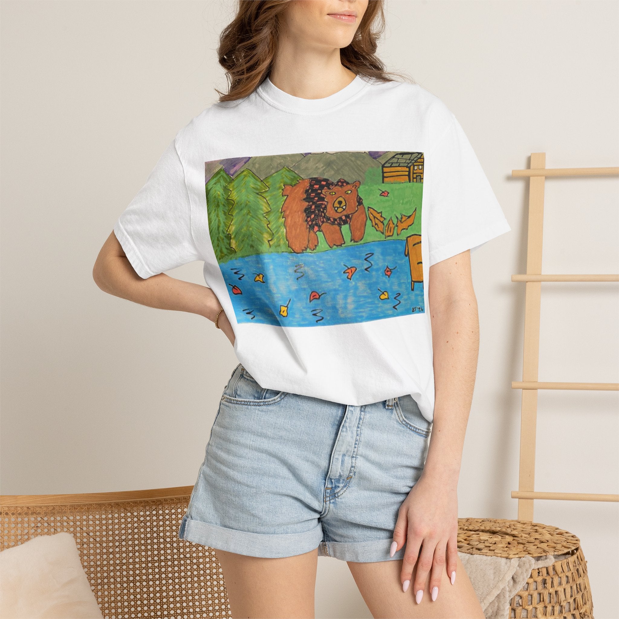 bugsy halloween T-Shirt — Hand-Drawn Woodland Art Tee