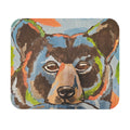 Whimsy Grr | Bear with a Fish Mousepad