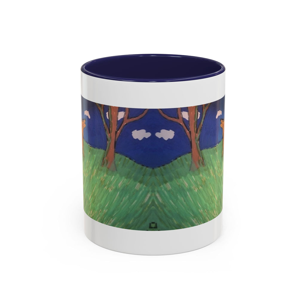 Whimsy Grr | Bear in the Woods 11oz Accent Mug