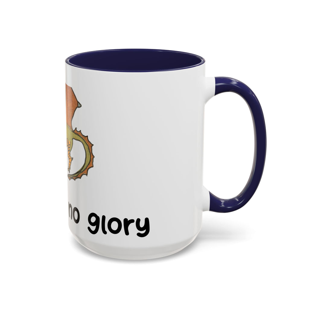 No Wings No Glory Accent Mug (11oz & 15oz)