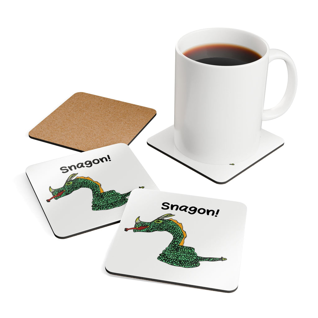 Snagon! Corkwood Coaster Set