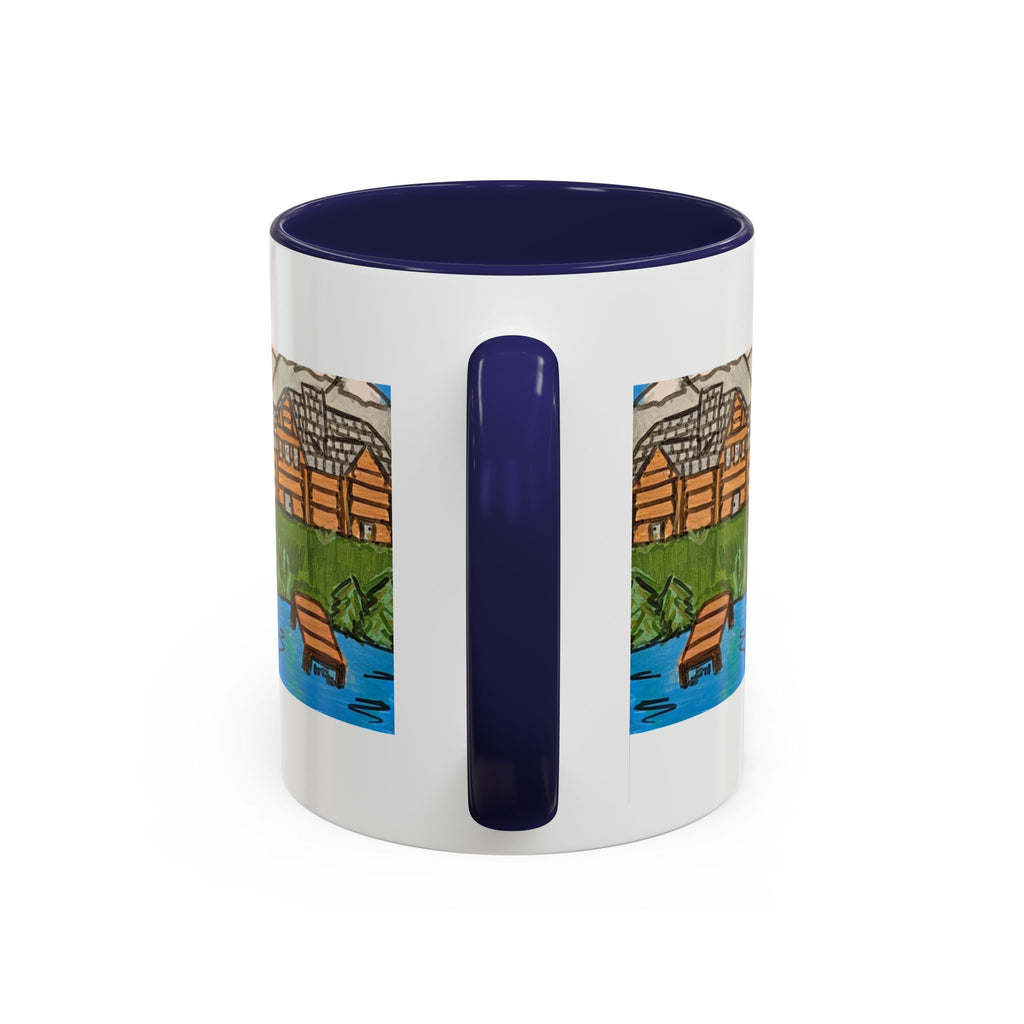 Whimsy Grr | Cabin Bear 11oz Accent Mug