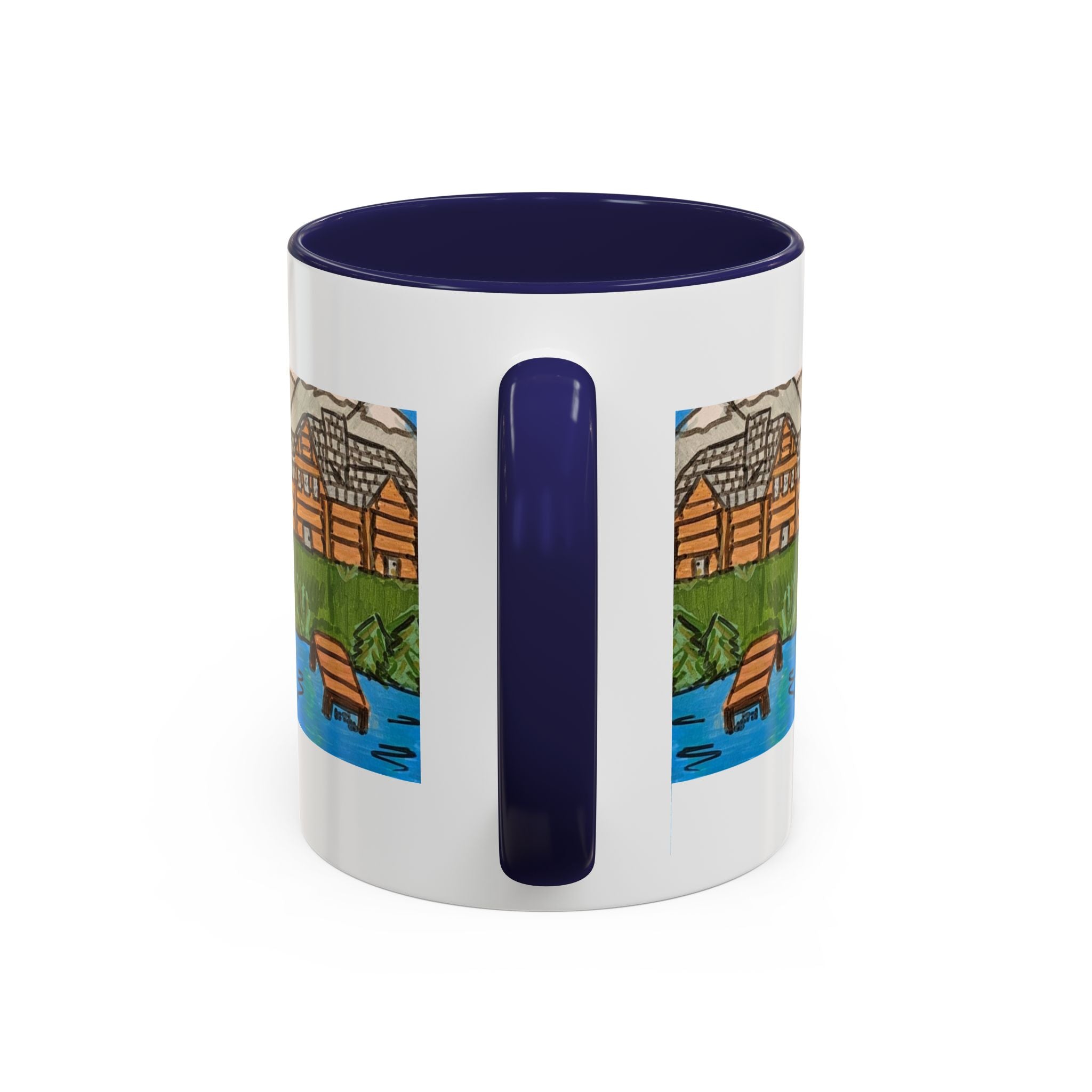 Whimsy Grr | Cabin Bear 11oz Accent Mug