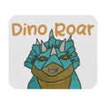 Dino Roar Rectangle Mouse Pad — Cute Triceratops Desk Mat for Kids & Gamers