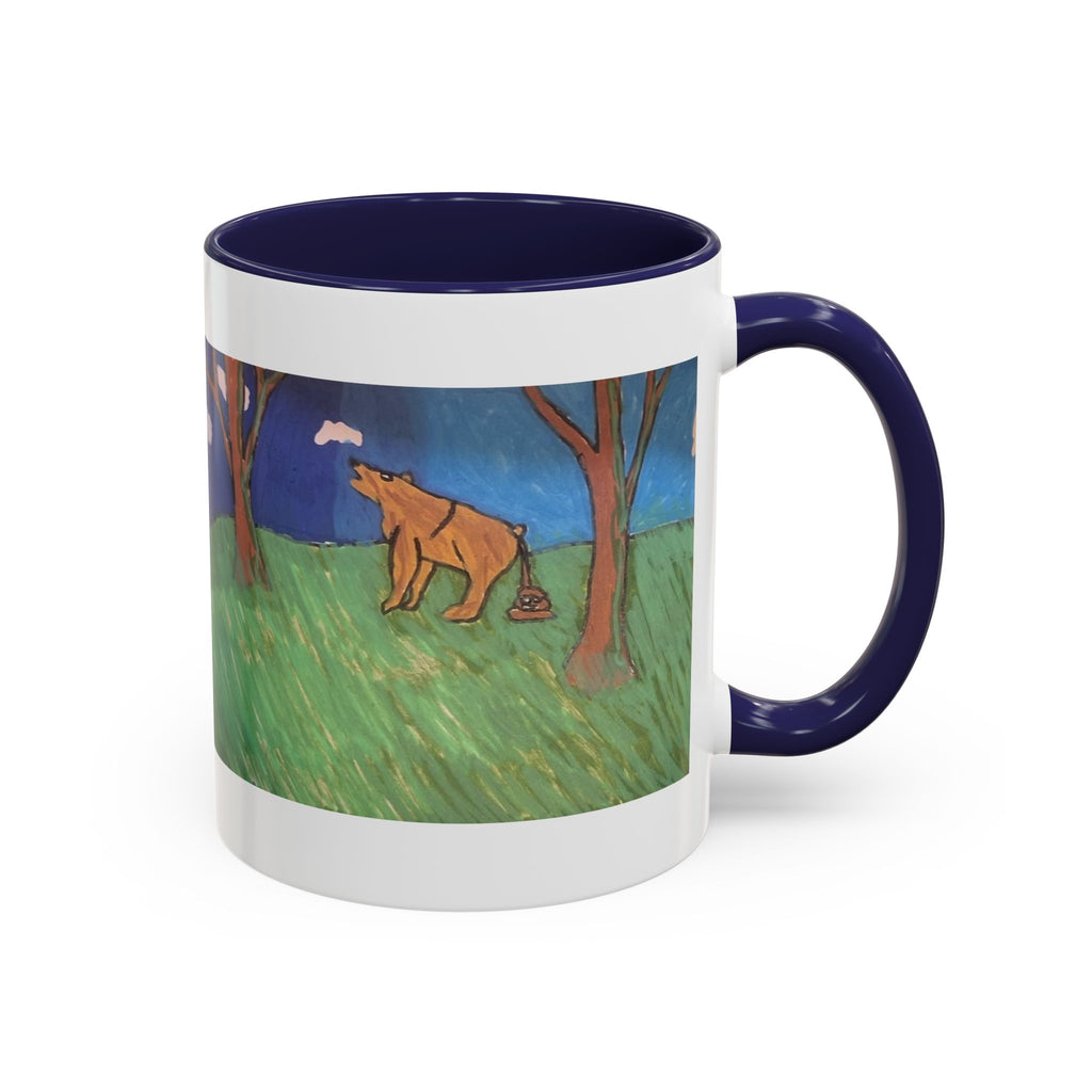 Whimsy Grr | Bear in the Woods 11oz Accent Mug
