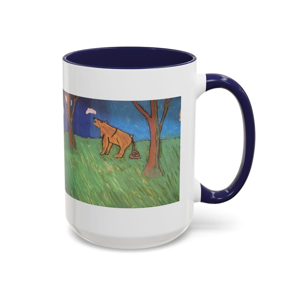 Whimsy Grr | Bear in the Woods 11oz Accent Mug
