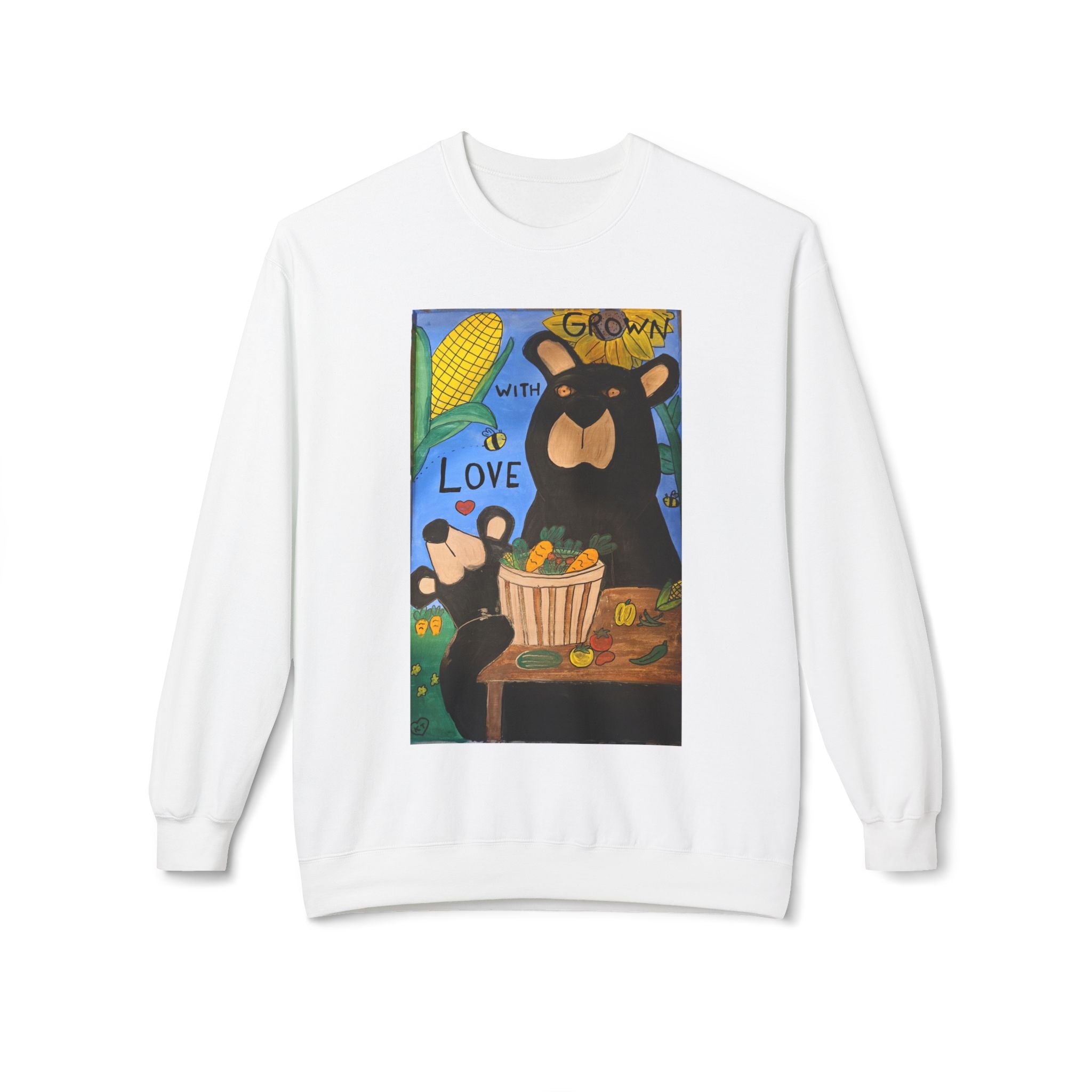 Whimsy Grr | Grown with Love Crewneck Sweatshirt — PopPops & Pookie