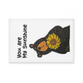 whimsy grr Button Magnet, Rectangle