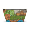 Whimsy Grr | Cabin Bear Accessory Pouch — Cozy Bear Makeup & Travel Bag