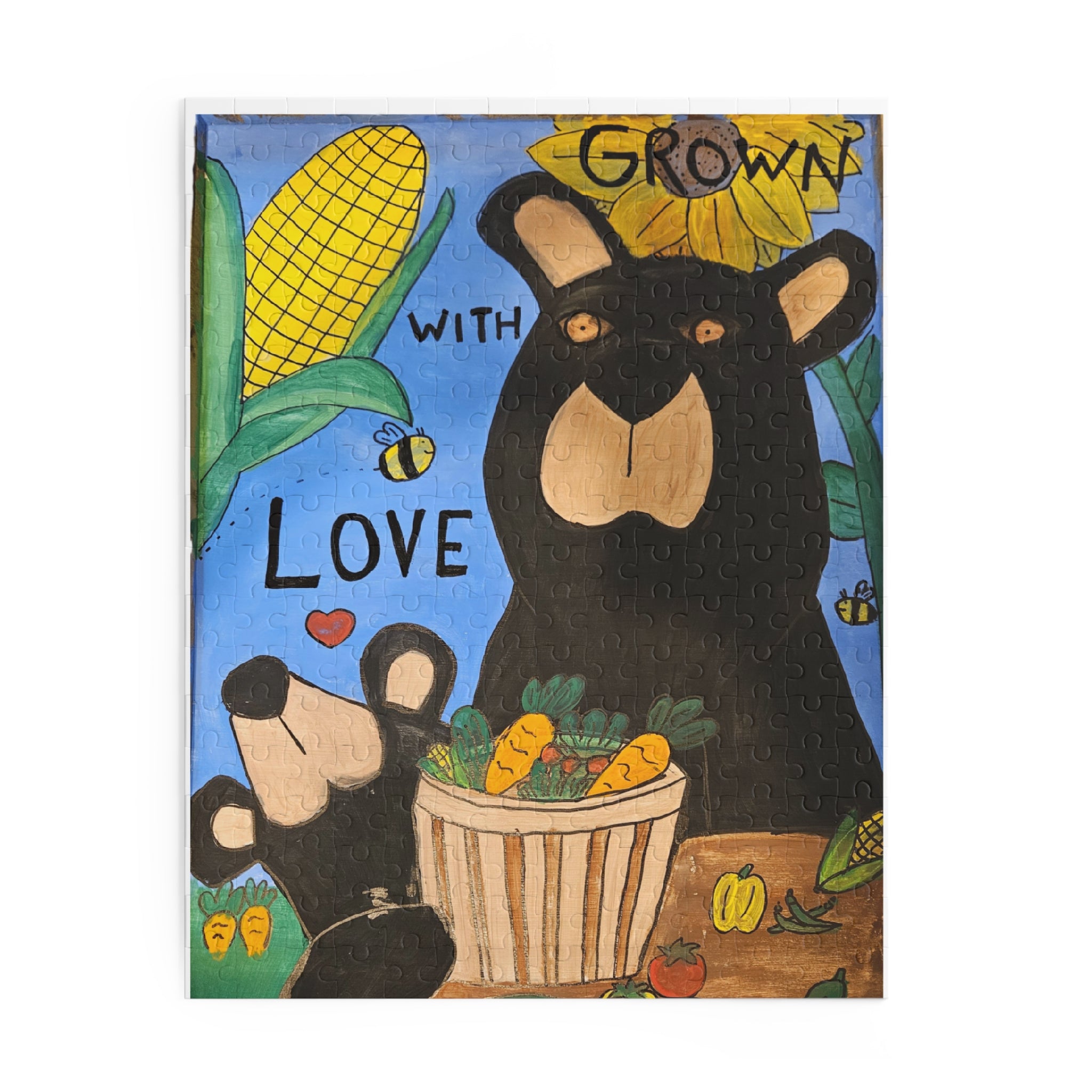 Puzzle — "Grown with Love" Bear Garden Jigsaw (120/252/500 pcs)