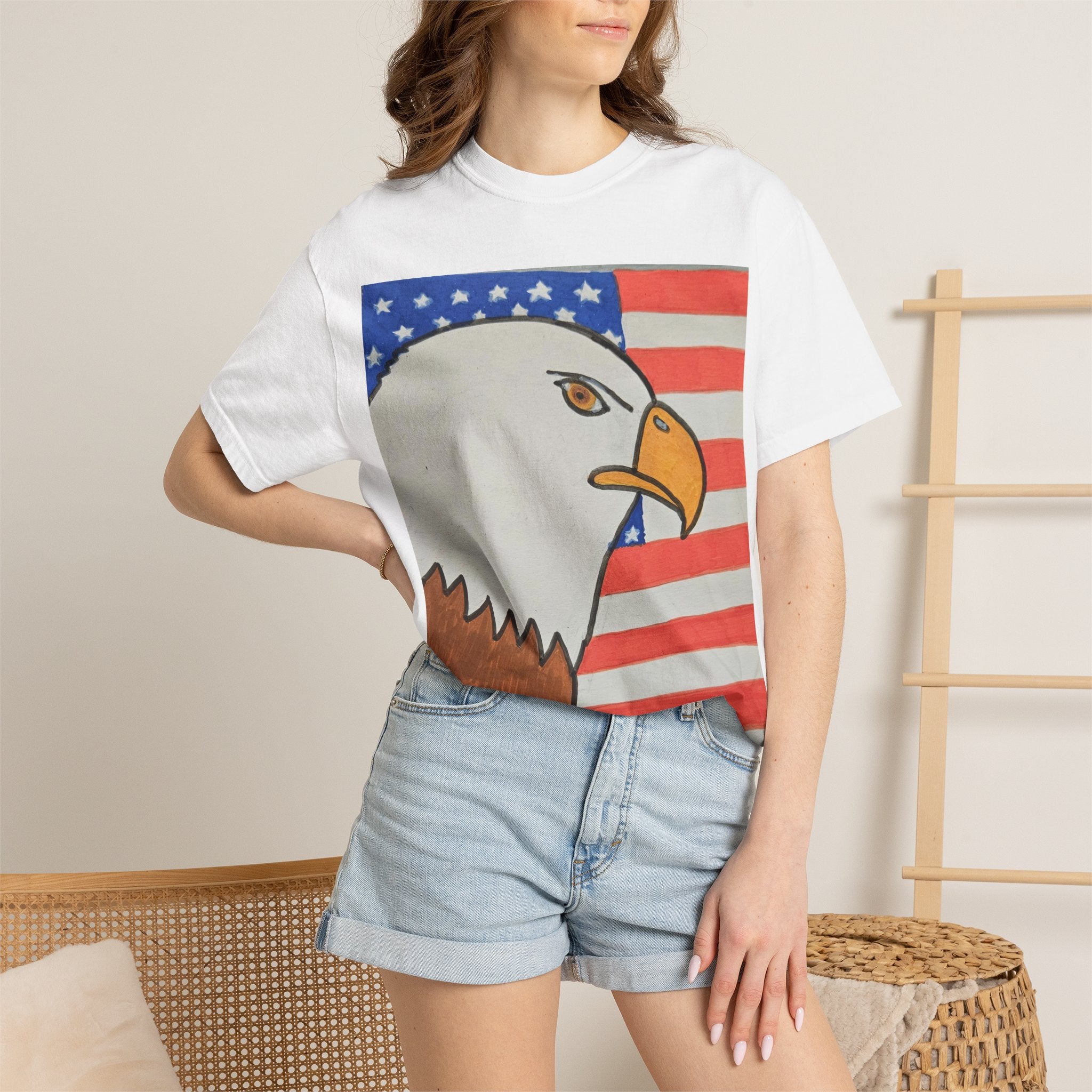 Eagle USA Unisex Garment-Dyed T-shirt