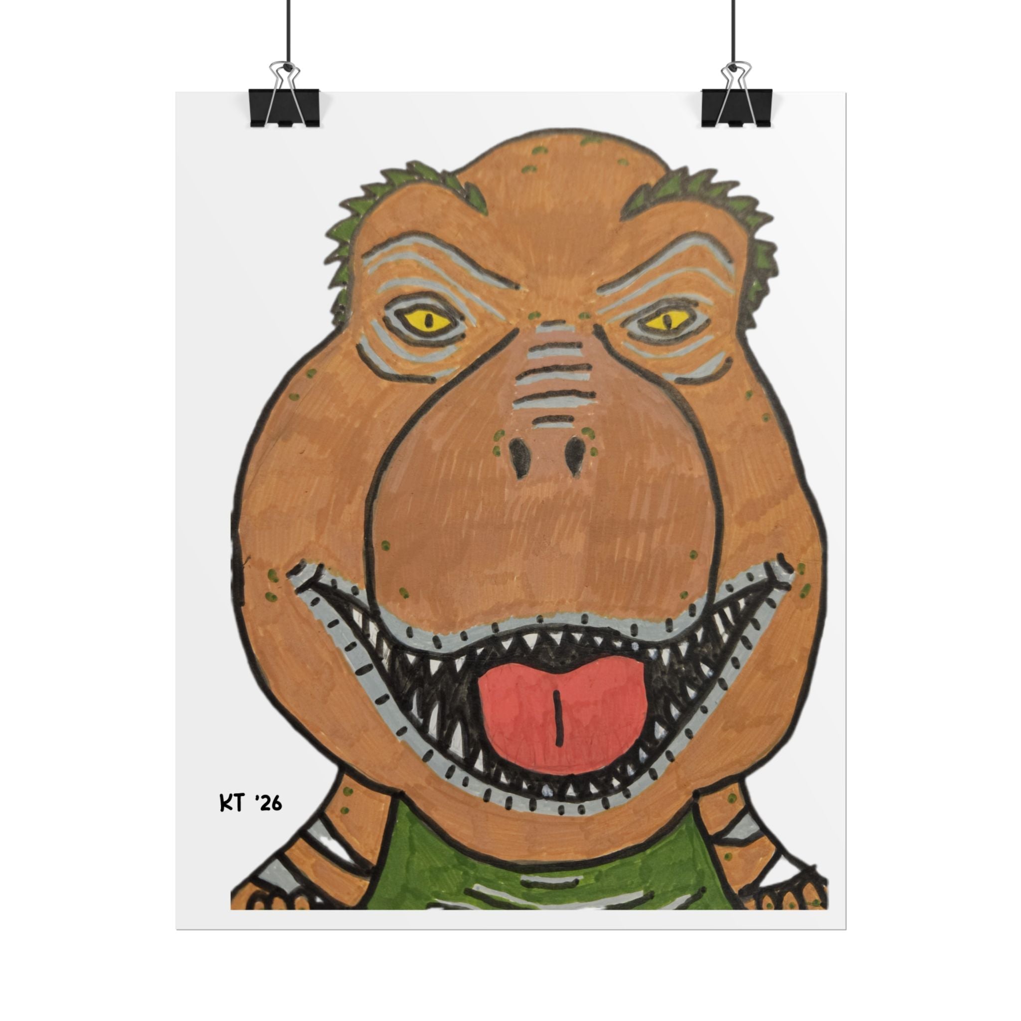 Dino Roar Rolled Posters