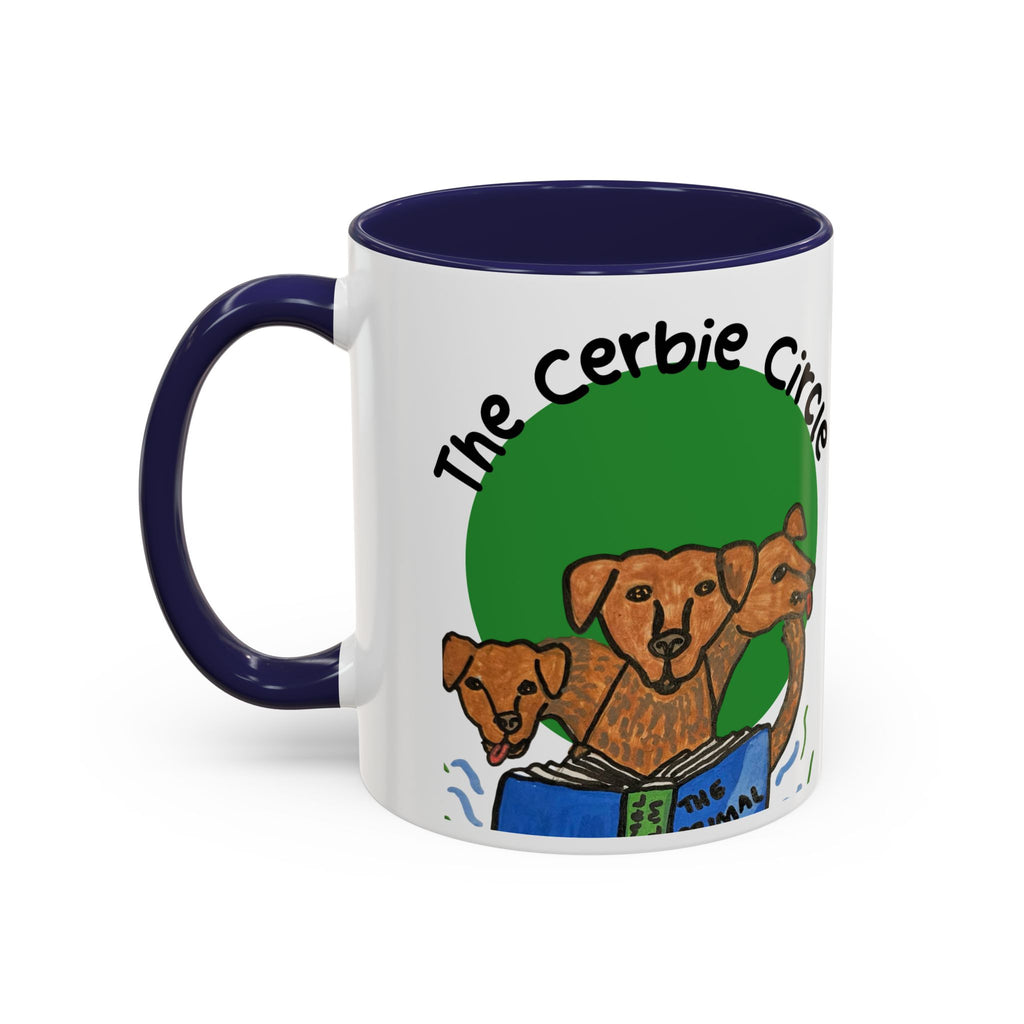 The Cerbie Circle Accent Mug (11oz & 15oz) — Primal Realm Book Club
